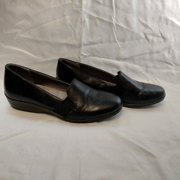 LifeStride Isabelle Flat Loafer Shoes Faux Leather Women's Lux Navy Size US 7.5W - Picture 6 of 10